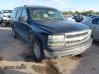 2002 Chevrolet Suburban LS with VIN 3GNEC16Z52G247934, listed as a IAAI auction lot 41081608 with 1 mi miles. Bid and sale history available at carsss.com. Image 1.