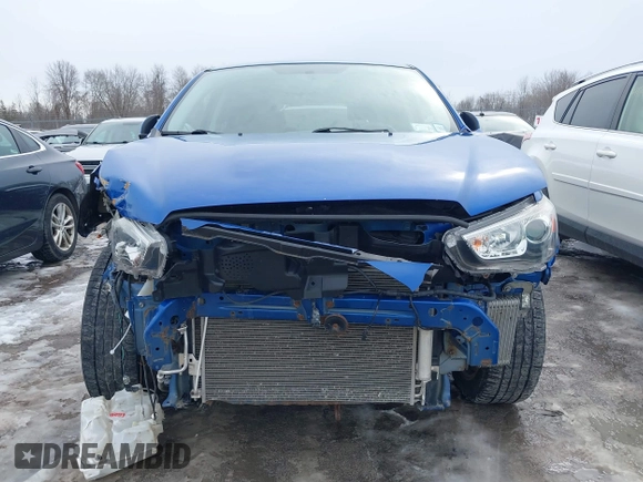 2018 Mitsubishi Outlander Sport ES 2.0 with VIN JA4AR3AUXJU020449, listed as a IAAI auction lot 41694600 with 87,433 mi miles. Bid and sale history available at carsss.com. Image 6.