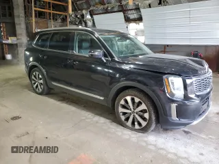 2020 Kia Telluride EX with VIN 5XYP3DHC6LG089227, listed as a Copart auction lot 63868955 with 97,011 mi miles and Salvage title. Bid and sale history available at DreamBid. Image 4.
