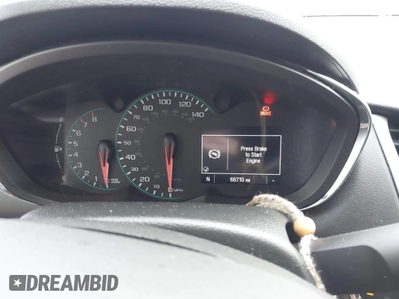 2018 Chevrolet Trax LT with VIN KL7CJPSB0JB664030, listed as a IAAI auction lot 41869632 with 68,710 mi miles. Bid and sale history available at carsss.com. Image 7.