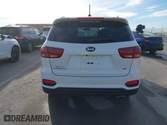 2020 Kia Sorento LX with VIN 5XYPGDA37LG656124, listed as a IAAI auction lot 41695623 with 66,803 mi miles. Bid and sale history available at carsss.com. Image 16.