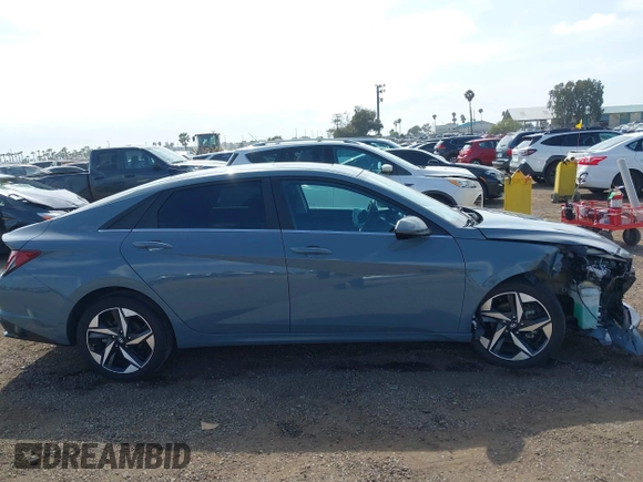 2023 Hyundai Elantra Limited z VIN KMHLP4AG9PU396410, wystawiony jako IAAI lot #42044194 z przebiegiem 52 662 mil mil oraz . Historia ofert i sprzedaży dostępna na DreamBid. Obrazek 13.