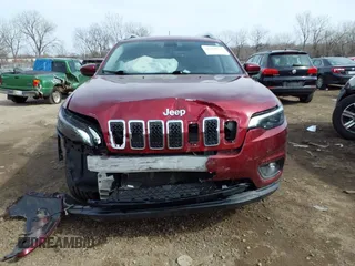 2019 Jeep Cherokee Latitude with VIN 1C4PJMCB2KD125898, listed as a IAAI auction lot 41809073 with 88,774 mi miles. Bid and sale history available at carsss.com. Image 12.