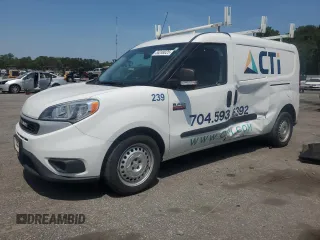 2022 Ram ProMaster City Cargo Tradesman с VIN ZFBHRFAB2N6W62567, выставлен на аукционе Copart как лот 55248025 с пробегом 38 545 миль миль и Списание • Salvage title. История ставок и продаж доступна на DreamBid. Изображение 1.