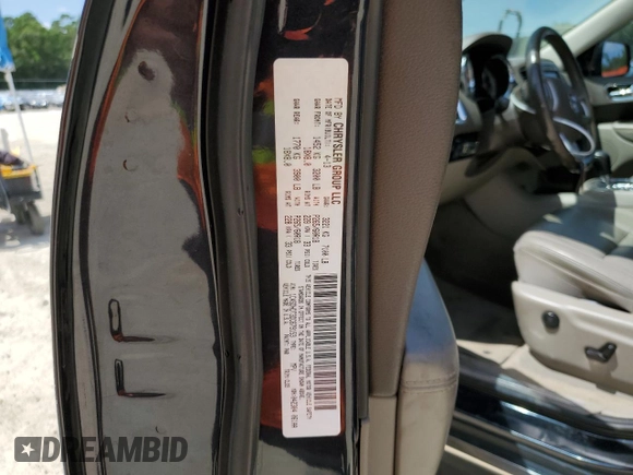 2013 Dodge Durango Crew with VIN 1C4SDHDT3DC679153, listed as a Copart auction lot 54472645 with 167,068 mi miles and Salvage Title. Bid and sale history available at DreamBid. Image 13.