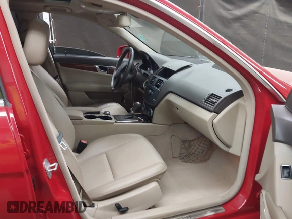 2011 Mercedes-Benz C-Class C 300 Sport with VIN WDDGF5EB1BA460727, listed as a IAAI auction lot 42042041 with 126,507 mi miles. Bid and sale history available at carsss.com. Image 5.