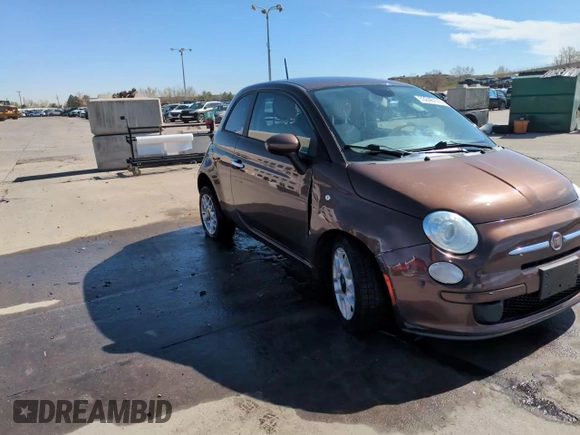 2013 FIAT 500 Pop with VIN 3C3CFFAR4DT714691, listed as a Copart auction lot 53346175 with 83,256 mi miles and Salvage Title. Bid and sale history available at carsss.com. Image 13.