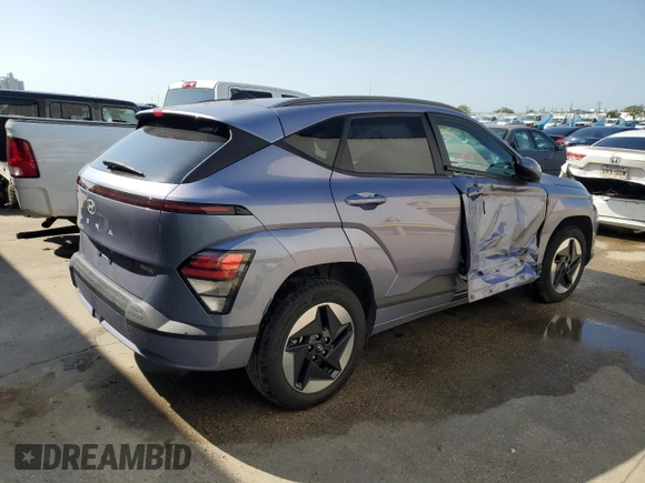 2024 Hyundai Kona SEL with VIN KM8HC3A68RU006550, listed as a Copart auction lot 51911685 with 8,620 mi miles and Salvage Title. Bid and sale history available at DreamBid. Image 3.