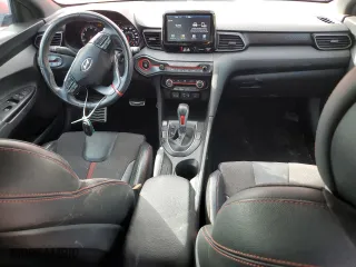 2019 Hyundai Veloster Turbo R-Spec with VIN KMHTH6AB5KU005369, listed as a Copart auction lot 43833985 with 52,768 mi miles and Salvage Title. Bid and sale history available at carsss.com. Image 8.