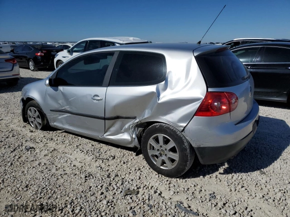 2007 Volkswagen Rabbit with VIN WVWBS71K97W118261, listed as a Copart auction lot 41636265 with 136,413 mi miles and Salvage Title. Bid and sale history available at carsss.com. Image 2.