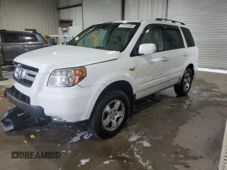 2007 Honda Pilot EX-L with VIN 5FNYF28727B037044, listed as a Copart auction lot 51941545 with 116,180 mi miles and Salvage Title. Bid and sale history available at carsss.com. Image 1.
