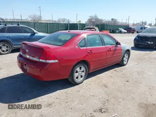 2008 Chevrolet Impala LT with VIN 2G1WT58K589251806, listed as a IAAI auction lot 41759345 with 199,472 mi miles and . Bid and sale history available at DreamBid. Image 4.