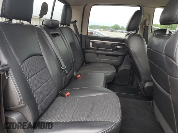 2017 Ram 1500 Sport with VIN 1C6RR7MT2HS536983, listed as a Copart auction lot 58611485 with 208,035 mi miles and Salvage title. Bid and sale history available at DreamBid. Image 10.