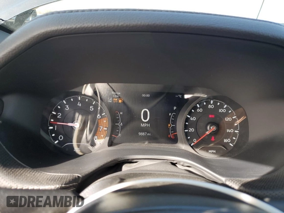 2023 Jeep Compass Latitude with VIN 3C4NJDBNXPT559958, listed as a Copart auction lot 49454845 with 9,887 mi miles and Salvage Title. Bid and sale history available at DreamBid. Image 9.