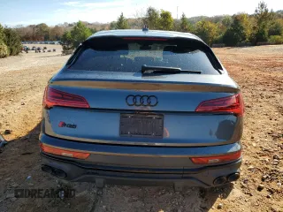 2023 Audi SQ5 Sportback Premium Plus with VIN WA124AFYXP2106254, listed as a Copart auction lot 79646994 with 22,345 mi miles and Salvage Title. Bid and sale history available at DreamBid. Image 6.