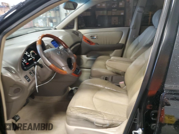 2002 Lexus RX 300 with VIN JTJHF10U120273913, listed as a Copart auction lot 73382834 with 353,348 mi miles and Salvage Title. Bid and sale history available at carsss.com. Image 7.