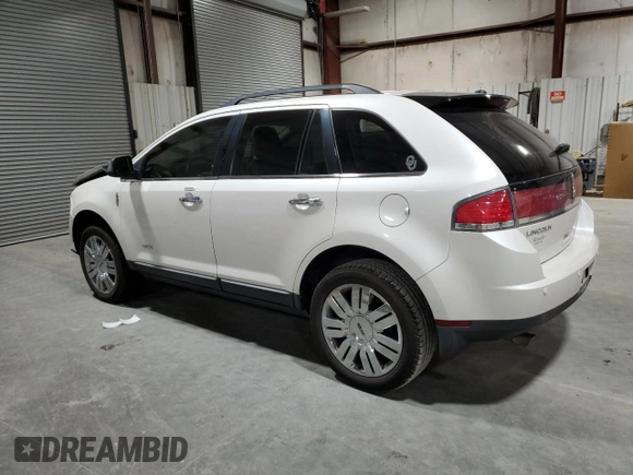 2009 Lincoln MKX with VIN 2LMDU68C99BJ01217, listed as a Copart auction lot 86025114 with Not Provided miles and Salvage Title. Bid and sale history available at DreamBid. Image 2.