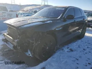 2020 Jaguar F-Pace 30t Prestige with VIN SADCK2GX0LA639228, listed as a Copart auction lot 88214485 with 76,447 mi miles and Salvage Title. Bid and sale history available at DreamBid. Image 1.