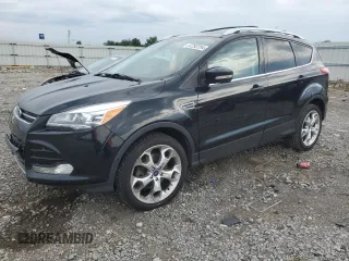 2013 Ford Escape Titanium with VIN 1FMCU0J90DUD84886, listed as a Copart auction lot 57292254 with 158,149 mi miles and Non repairable. Bid and sale history available at DreamBid. Image 1.