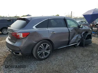 2020 Acura MDX Technology with VIN 5J8YD4H53LL027230, listed as a Copart auction lot 59229895 with 46,074 mi miles and Salvage title. Bid and sale history available at DreamBid. Image 3.