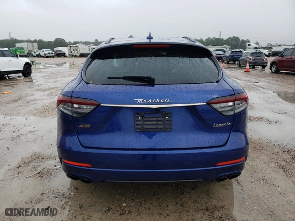 2021 Maserati Levante S with VIN ZN661YUA1MX363105, listed as a Copart auction lot 39611944 with 37,879 mi miles. Bid and sale history available at carsss.com. Image 6.