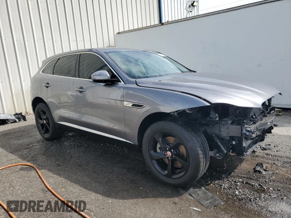 2023 Jaguar F-Pace S with VIN SADCJ2EX0PA714523, listed as a Copart auction lot 48550025 with 18,829 mi miles and Salvage title. Bid and sale history available at DreamBid. Image 4.