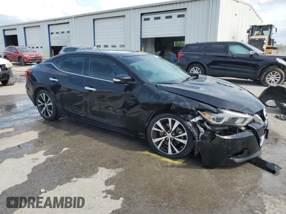 2018 Nissan Maxima SV with VIN 1N4AA6APXJC378851, listed as a Copart auction lot 54707085 with 148,819 mi miles and Salvage title. Bid and sale history available at DreamBid. Image 4.