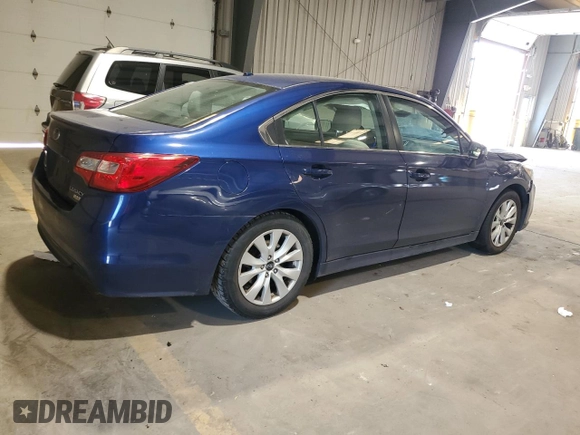 2015 Subaru Legacy Premium with VIN 4S3BNAH65F3002147, listed as a Copart auction lot 62460985 with 105,561 mi miles and Salvage title. Bid and sale history available at DreamBid. Image 3.