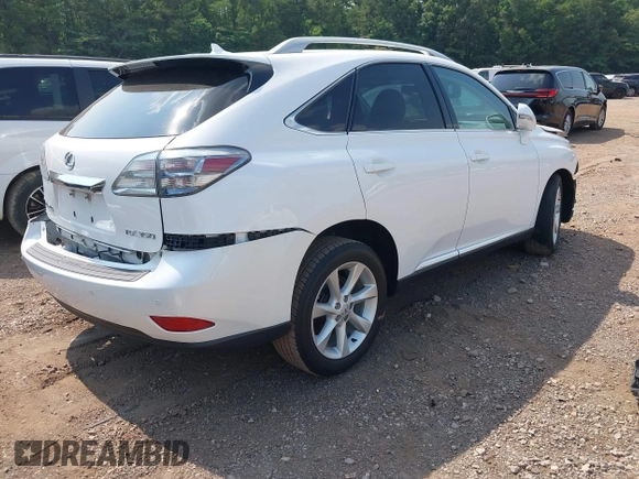 2010 Lexus RX 350 with VIN 2T2ZK1BA1AC035923, listed as a IAAI auction lot 42377519 with 235,294 mi miles and . Bid and sale history available at DreamBid. Image 4.
