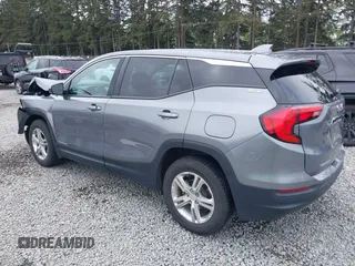 2019 GMC Terrain SLE with VIN 3GKALTEV1KL379523, listed as a IAAI auction lot 42136431 with 65,396 mi miles and . Bid and sale history available at carsss.com. Image 3.