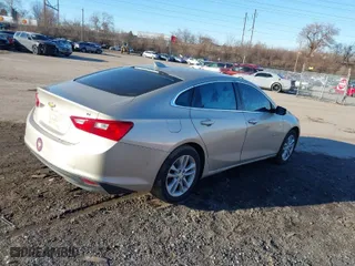 2016 Chevrolet Malibu LT with VIN 1G1ZE5ST3GF229737, listed as a IAAI auction lot 41498004 with 44,064 mi miles. Bid and sale history available at carsss.com. Image 4.