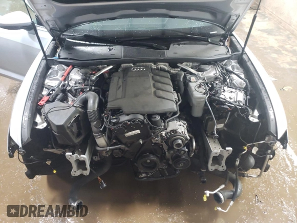 2019 Audi A6 Premium with VIN WAUD8AF23KN128423, listed as a Copart auction lot 47048335 with 68,056 mi miles and Salvage Title. Bid and sale history available at carsss.com. Image 11.