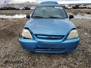 2005 Kia Rio with VIN KNADC125156375937, listed as a Copart auction lot 45710075 with 114,050 mi miles and Salvage Title. Bid and sale history available at carsss.com. Image 5.
