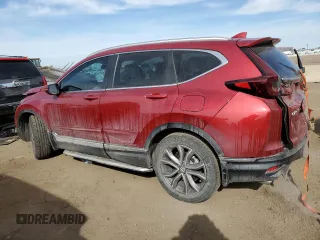 2022 Honda CR-V Touring with VIN 7FARW2H93NE026545, listed as a Copart auction lot 44416765 with 30,843 mi miles and Salvage Title. Bid and sale history available at carsss.com. Image 2.