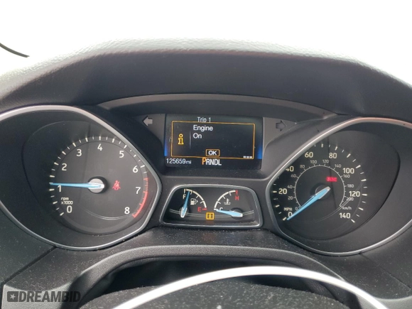 2016 Ford Focus S with VIN 1FADP3E21GL230461, listed as a Copart auction lot 44623345 with 125,659 mi miles and Salvage Title. Bid and sale history available at carsss.com. Image 9.