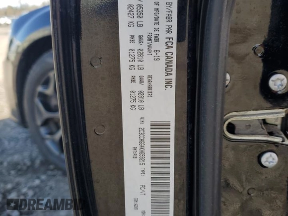 2019 Chrysler 300 with VIN 2C3CCAGG4KH659215, listed as a Copart auction lot 48037065 with 77,829 mi miles and Salvage Title. Bid and sale history available at carsss.com. Image 12.