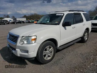 2010 Ford Explorer XLT with VIN 1FMEU7DE4AUA72446, listed as a Copart auction lot 53513185 with 220,873 mi miles and Clean Title. Bid and sale history available at carsss.com. Image 1.