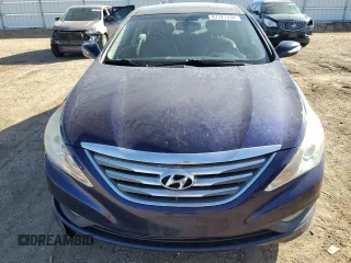 2014 Hyundai Sonata SE with VIN 5NPEC4AC3EH873992, listed as a Copart auction lot 87321434 with 168,055 mi miles and Salvage Title. Bid and sale history available at DreamBid. Image 5.