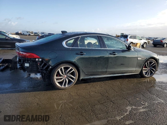 2022 Jaguar XF R-Dynamic SE with VIN SAJBL4GX9NCY90967, listed as a Copart auction lot 49166555 with 32,265 mi miles and Salvage Title. Bid and sale history available at carsss.com. Image 3.