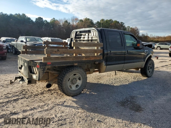 2008 Ford F-250 XL with VIN 1FTSW21Y38ED68338, listed as a Copart auction lot 85089284 with 255,992 mi miles and Salvage title. Bid and sale history available at DreamBid. Image 3.
