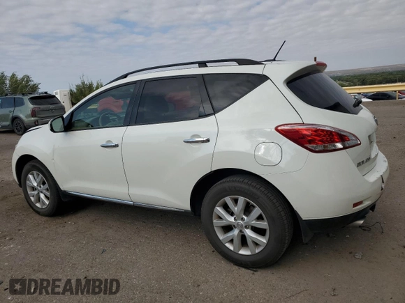 2014 Nissan Murano SV with VIN JN8AZ1MW2EW525603, listed as a Copart auction lot 70649104 with 143,801 mi miles and Salvage Title. Bid and sale history available at carsss.com. Image 2.