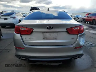 2015 Kia Optima LX with VIN KNAGM4A77F5536703, listed as a Copart auction lot 49136915 with 145,145 mi miles and Salvage Title. Bid and sale history available at carsss.com. Image 6.
