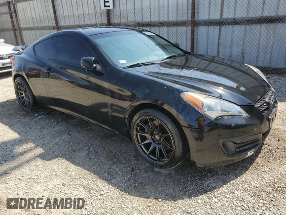 2011 Hyundai Genesis Coupe with VIN KMHHT6KD3BU044983, listed as a Copart auction lot 59171945 with 117,334 mi miles and Salvage title. Bid and sale history available at DreamBid. Image 4.