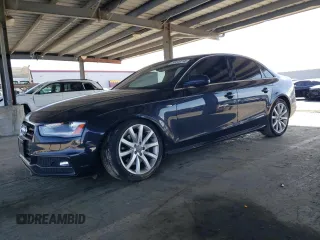 2014 Audi A4 Premium z VIN WAUBFAFL0EN006967, wystawiony jako Copart lot #50548795 z przebiegiem 118 622 mil mil oraz Szkoda całkowita • Salvage title. Historia ofert i sprzedaży dostępna na DreamBid. Obrazek 1.