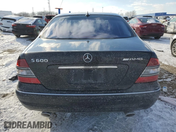 2002 Mercedes-Benz S-Class 6.0L with VIN WDBNG78J62A299111, listed as a Copart auction lot 88948155 with 72,164 mi miles and Clean Title. Bid and sale history available at carsss.com. Image 6.