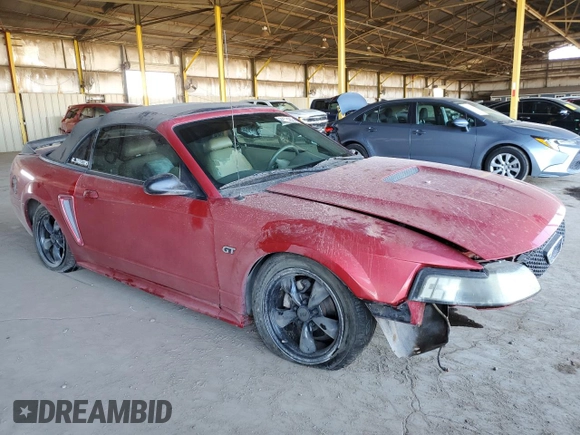 2000 Ford Mustang GT с VIN 1FAFP45X8YF294376, выставлен на аукционе Copart как лот 60574205 с пробегом 151 280 миль миль и Списание • Salvage title. История ставок и продаж доступна на DreamBid. Изображение 4.
