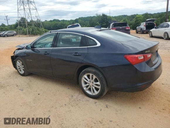 2018 Chevrolet Malibu LT with VIN 1G1ZD5ST1JF197512, listed as a Copart auction lot 57659425 with 160,000 mi miles and Salvage title. Bid and sale history available at DreamBid. Image 2.