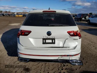2024 Volkswagen Tiguan SEL R-Line с VIN 3VV4B7AX4RM103708, выставлен на аукционе Copart как лот 86616924 с пробегом 8 682 миль миль и Чистый • Clean title. История ставок и продаж доступна на DreamBid. Изображение 6.