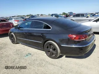 2013 Volkswagen CC R-Line with VIN WVWBP7AN0DE553831, listed as a Copart auction lot 61788784 with 134,430 mi miles and Salvage Title. Bid and sale history available at carsss.com. Image 2.