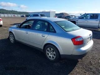 2003 Audi A4 1.8T with VIN WAULC68EX3A212780, listed as a IAAI auction lot 41986379 with 185,085 mi miles. Bid and sale history available at carsss.com. Image 3.